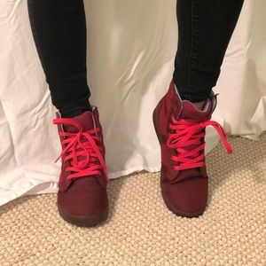 Funky High Top Skater Shoes